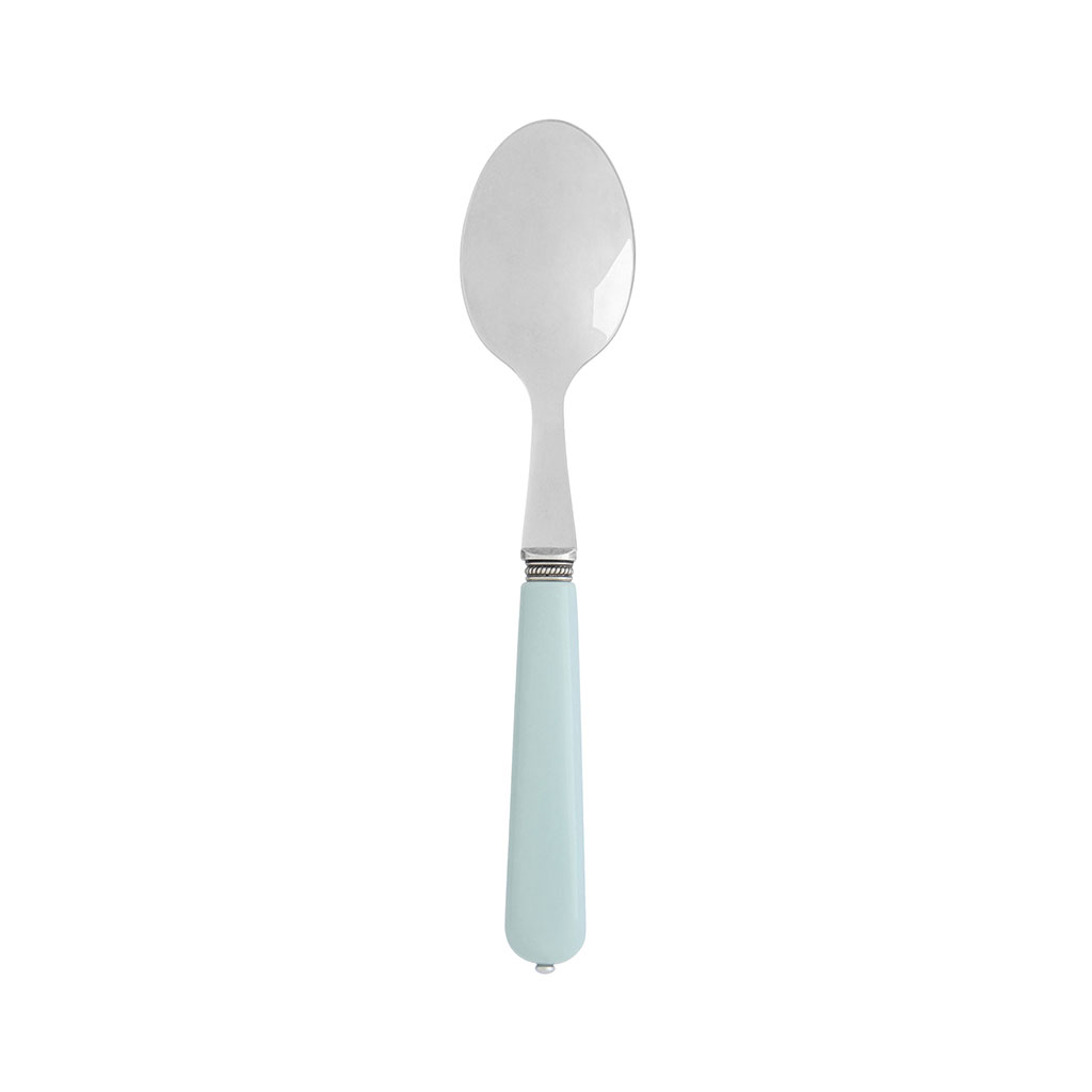 Cuillère en inox vert d'eau - lucie