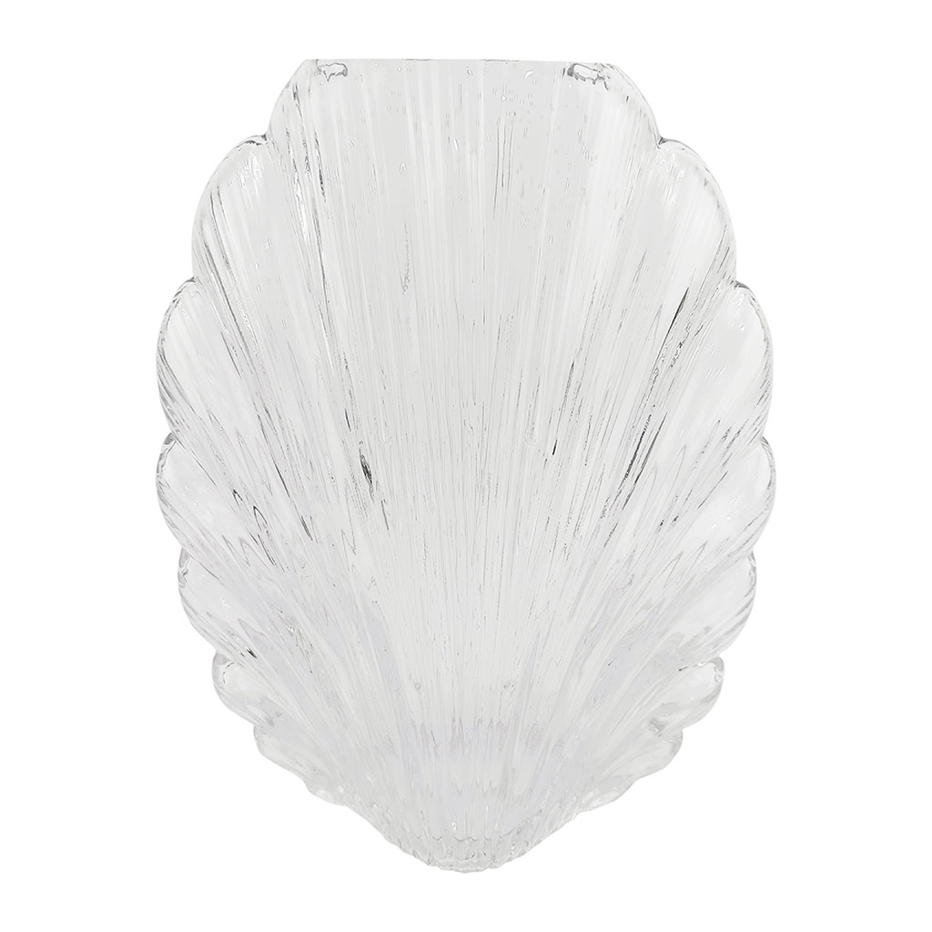 Vase en verre transparent h25cm - Leucie